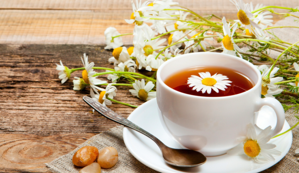 chamomile tea beating stress chill out beverage
