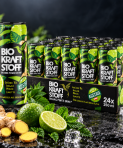 Alternative view of BiOKRAFTSTOFF - ORGANIC POWER DRINK made in Austria (ink. 6 € Pfand p. Tray)