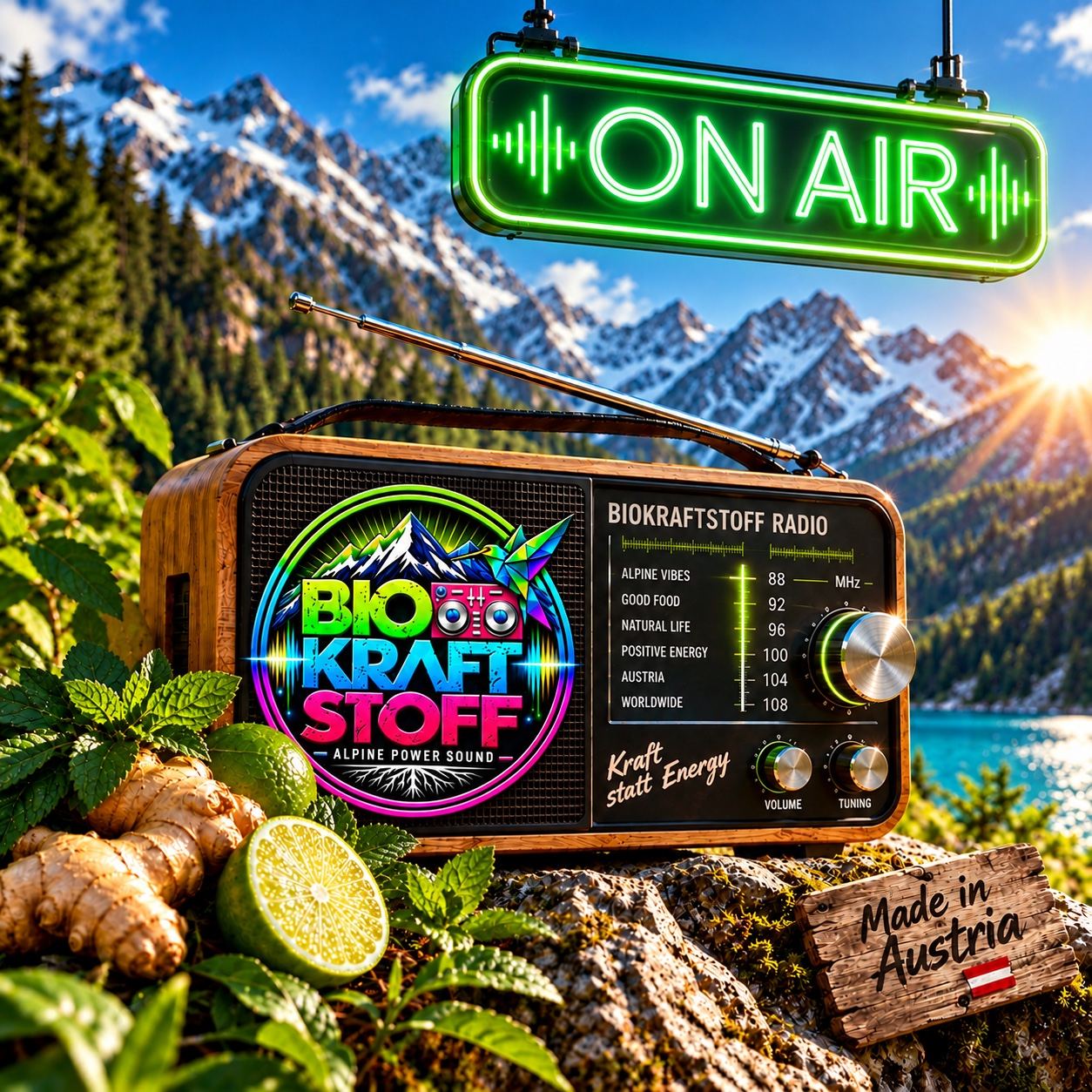 ORGANIC POWER DRINK RADIO